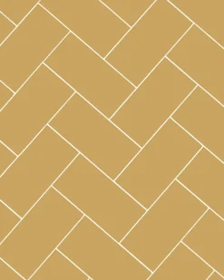 Winckelmans Klinkerfriser|Rektangulärt Klinker|Klinker - Rektangel 10 x 20 cm ockragul