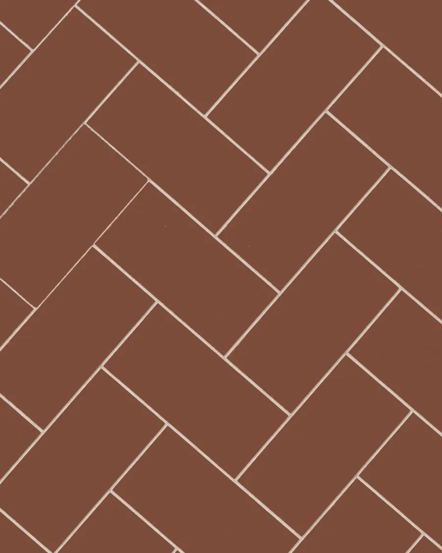 Winckelmans Klinkerfriser|Rektangulärt Klinker|Klinker - Rektangel 10 x 20 cm röd