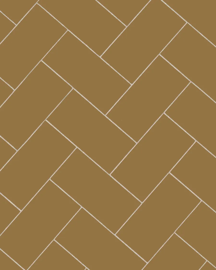 Winckelmans Klinkerfriser|Rektangulärt Klinker|Klinker - Rektangel 10 x 20 cm toffee