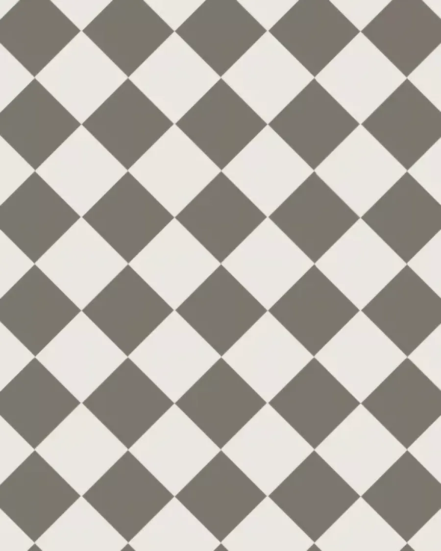 Winckelmans Schackrutigt Klinker|Klinker Hall|Klinker - Schackrutigt 10 x 10 cm mörkgrå/vit