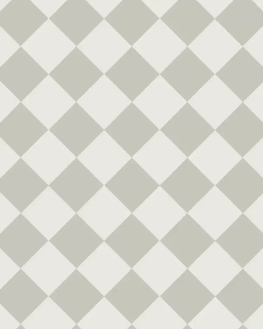 Winckelmans Schackrutigt Klinker|Klinker Hall|Klinker - Schackrutigt 10 x 10 cm pärlgrå/vit