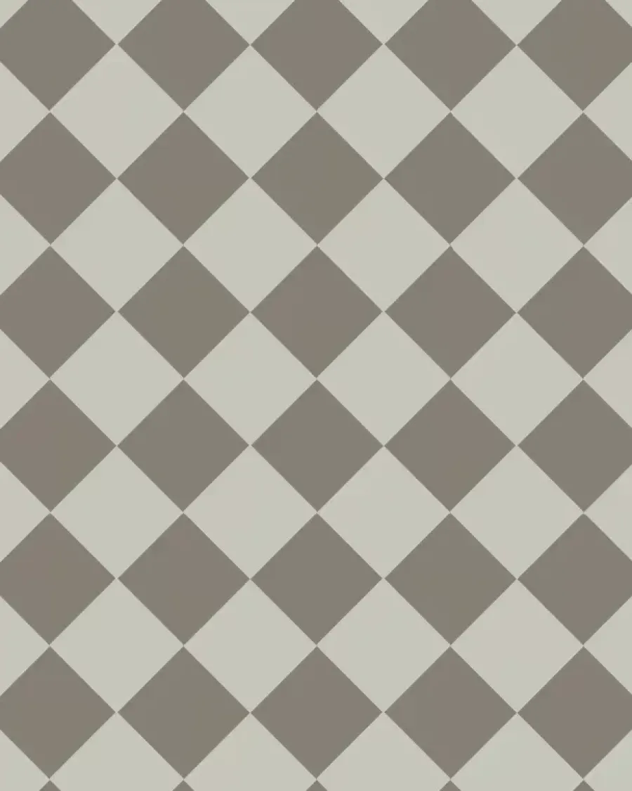 Winckelmans Schackrutigt Klinker|Klinker Hall|Klinker - Schackrutigt 10 x 10 cm pärlgrå/grå