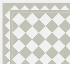 Winckelmans Schackrutigt Klinker|Klinker Hall|Klinker - Schackrutigt 15 x 15 cm pärlgrå/vit