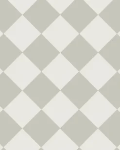 Winckelmans Schackrutigt Klinker|Klinker Hall|Klinker - Schackrutigt 15 x 15 cm pärlgrå/vit