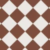 Winckelmans Schackrutigt Klinker|Klinker Hall|Klinker - Schackrutigt 15 x 15 cm röd/vit