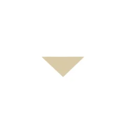 Winckelmans Klinker Hall|Klinker - Triangel 3,5/3,5/5 cm elfenben