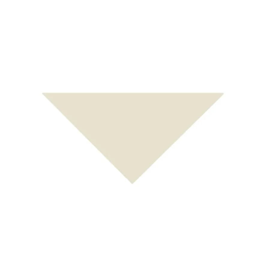 Winckelmans Klinker Hall|Klinker - Triangel 7/7/10 cm gulvit