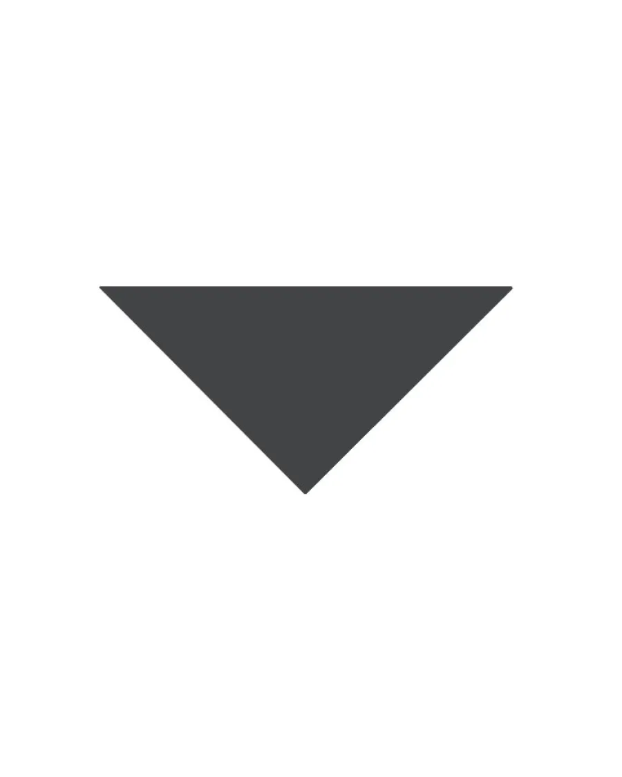 Winckelmans Klinker Hall|Klinker 10X10 Cm|Klinker - Triangel 10/10/14 cm svart