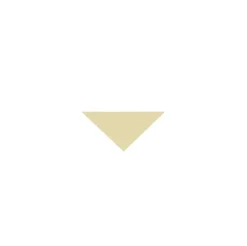 Winckelmans Klinker Hall|Klinker - Triangel 3,5/3,5/5 cm vaniljgul