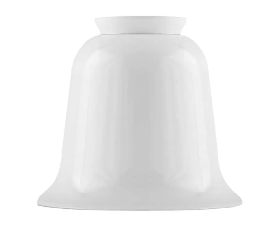 Karlskrona Lampfabrik Lampskärmar I Glas|Klockskärm d130 (f60/Vit)