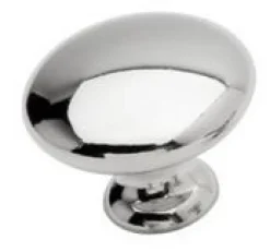 Beslag Design AB Knoppar I Nickel|Köksknoppar|Knopp - Ålsten nickel rund 30 mm
