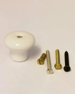 NEXA TECHNOLOGIES Knoppar I Porslin|Möbelbeslag|Knopp - Porslinsknopp 36x28 mm