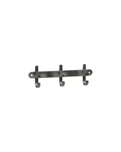 Bolin Smide AB Inredning I Smide|Smideskrokar|Kroklist smide - 3 krokar 25 cm