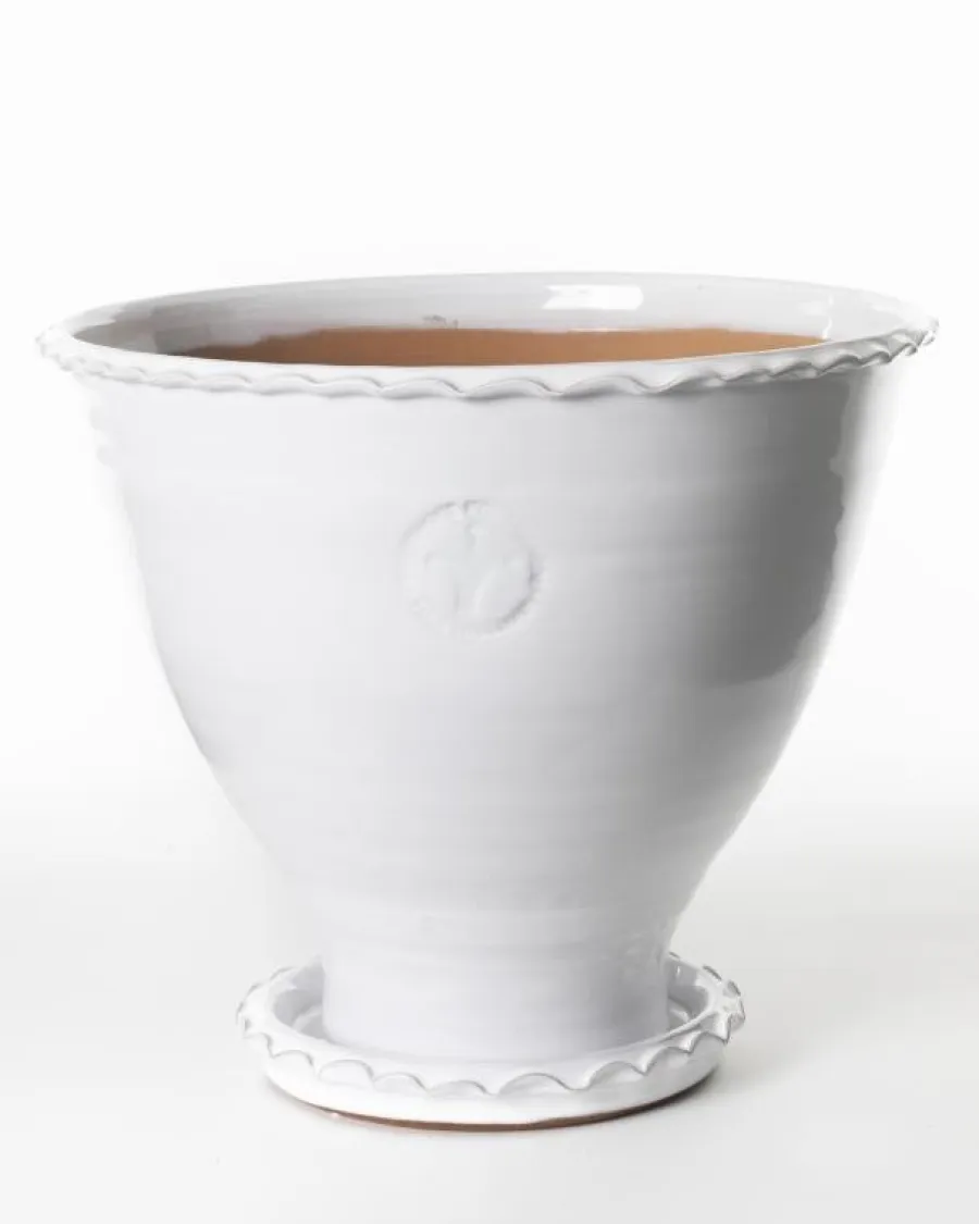Sturehofs Krukmakeri Presenttips|Blomkrukor & Vaser|Kruka Sturehof - Adelcrantz, 24 cm vit