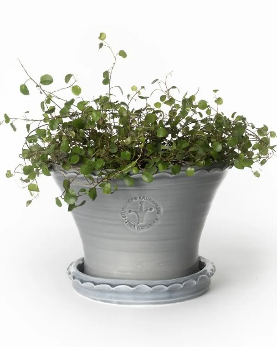 Sturehofs Krukmakeri Presenttips|Blomkrukor & Vaser|Kruka Sturehof - Liljencrantz, 20 cm grå