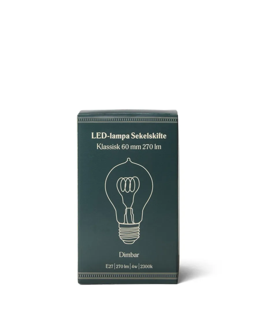 Lodan Lighting Led-Lampor E27|LED-lampa Sekelskifte - Klassisk 60 mm 270 lm