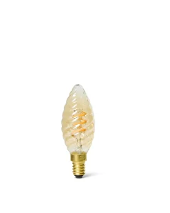Lodan Lighting Led-Lampor E14|LED-lampa - Skruvad E14 35 mm 100 lm, bärnsten