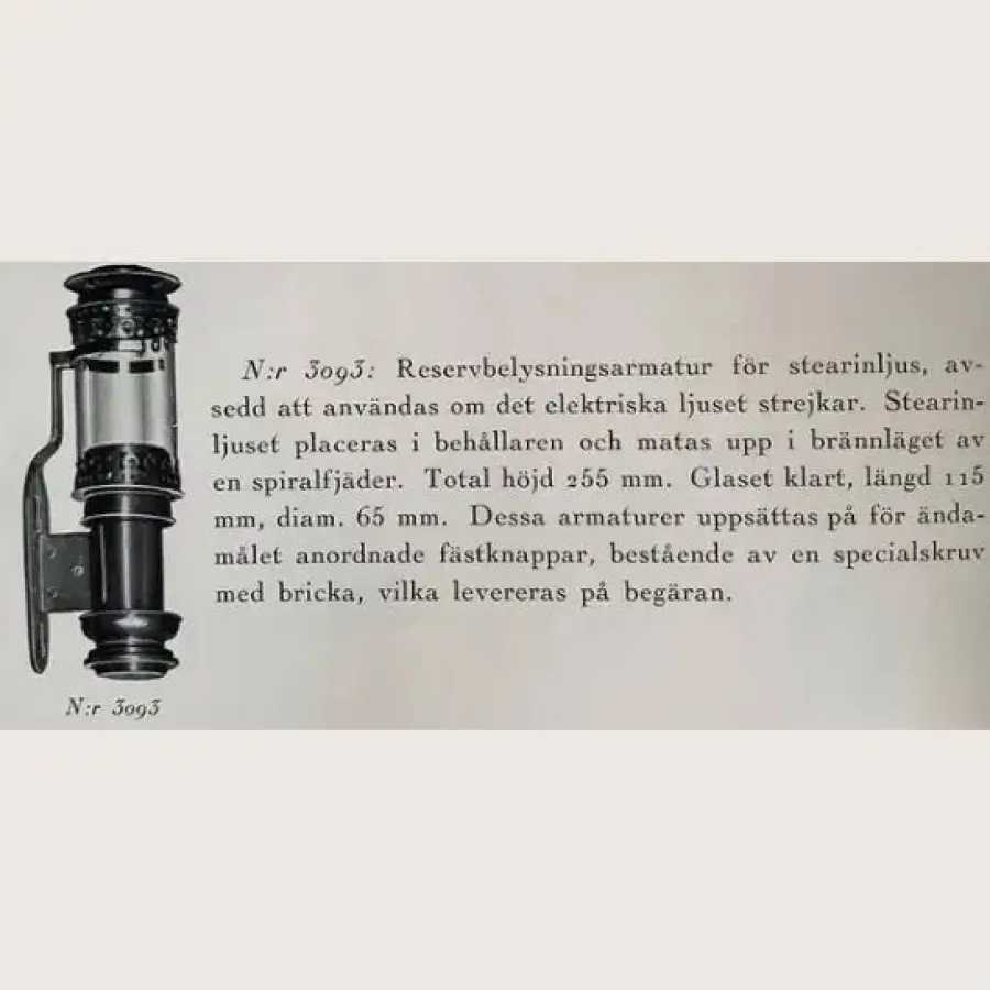 Liljeholmens Stearinfabriks AB Ljusstakar|Juldekoration|Liljeholmens Kupéljus - Blockljus vit 2-pack