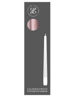 Liljeholmens Stearinfabriks AB Ljusstakar|Juldekoration|Liljeholmens Prismaljus - 4-pack dimrosa