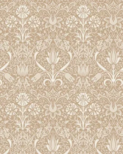 Lim & Handtryck AB Lim & Handtryck - Tapeter|Mönstrade Tapeter|Lim & Handtryck Tapet - Florian torv/beige