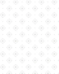 Lim & Handtryck AB Lim & Handtryck - Tapeter|Mönstrade Tapeter|Lim & Handtryck Tapet - Gunnebo slott vit/silver