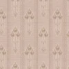 Lim & Handtryck AB Lim & Handtryck - Tapeter|Mönstrade Tapeter|Lim & Handtryck Tapet - Jugendros beige/guld
