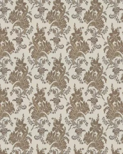 Lim & Handtryck AB Lim & Handtryck - Tapeter|Mönstrade Tapeter|Lim & Handtryck Tapet - Liljor beige/guld