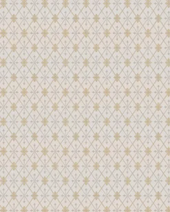 Lim & Handtryck AB Lim & Handtryck - Tapeter|Mönstrade Tapeter|Lim & Handtryck Tapet - Skogshyddan beige/guld
