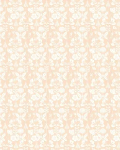 Lim & Handtryck AB Lim & Handtryck - Tapeter|Mönstrade Tapeter|Lim & Handtryck Tapet - Solsidan rosa/vit