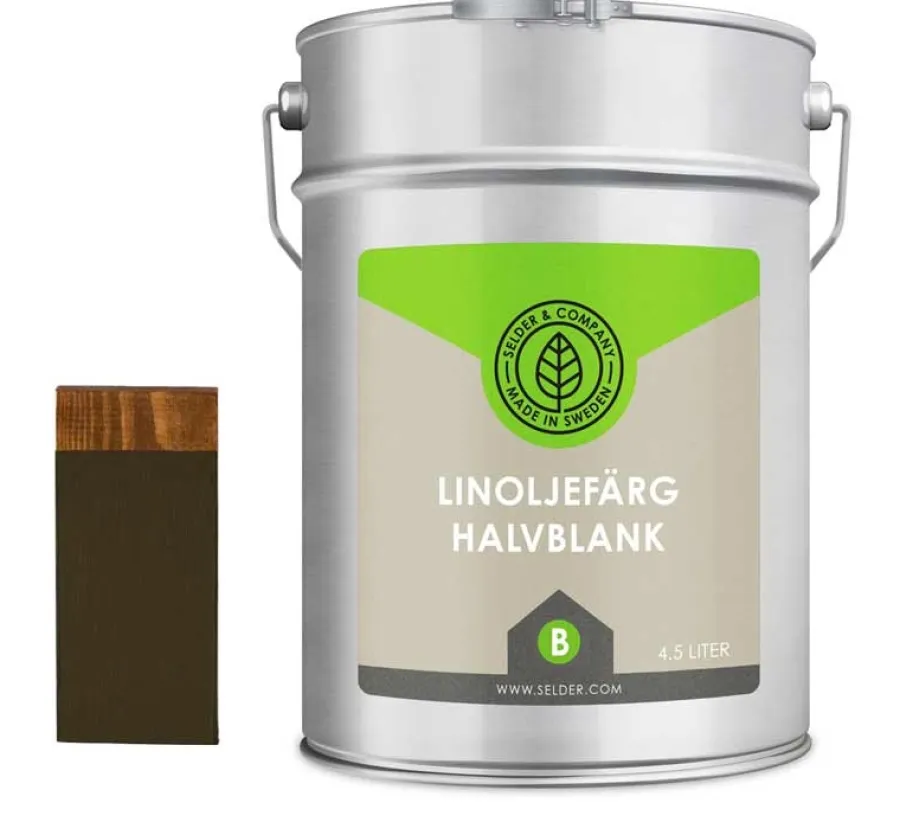 Selder & Co AB Selders Linoljefärg|Linoljefärg Selder & Co - Bark
