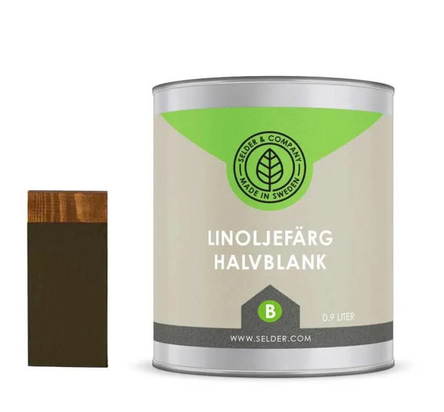 Selder & Co AB Selders Linoljefärg|Linoljefärg Selder & Co - Bark