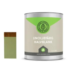 Selder & Co AB Selders Linoljefärg|Linoljefärg Selder & Co - Lindgrön