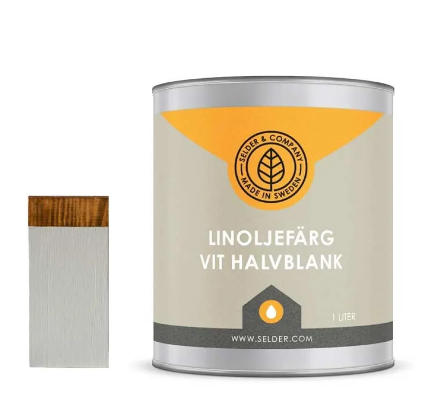 Selder & Co AB Selders Linoljefärg|Linoljefärg Selder & Co - Ljusgrå