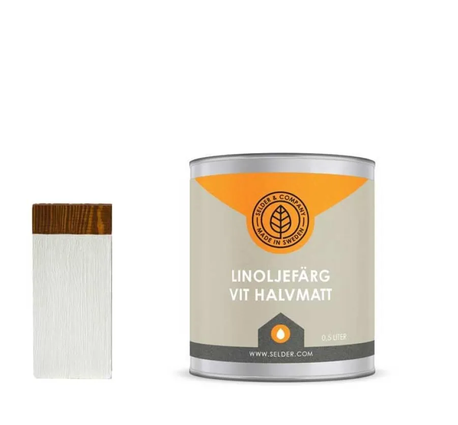 Selder & Co AB Selders Linoljefärg|Linoljefärg Selder & Co - Silvergrå