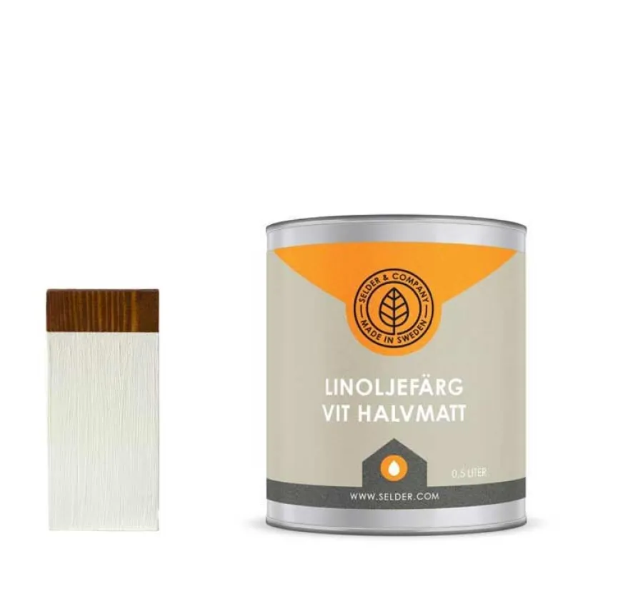 Selder & Co AB Selders Linoljefärg|Linoljefärg Selder & Co - Snickerivit
