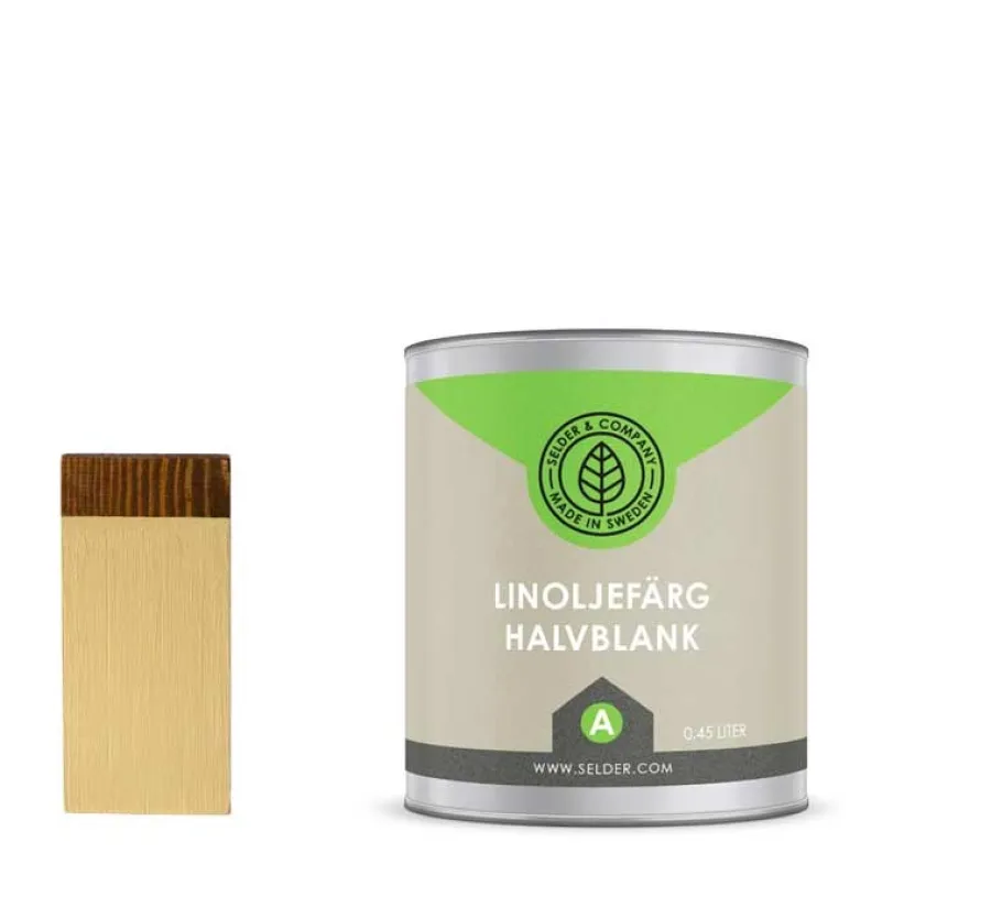 Selder & Co AB Selders Linoljefärg|Linoljefärg Selder & Co - Solblekt