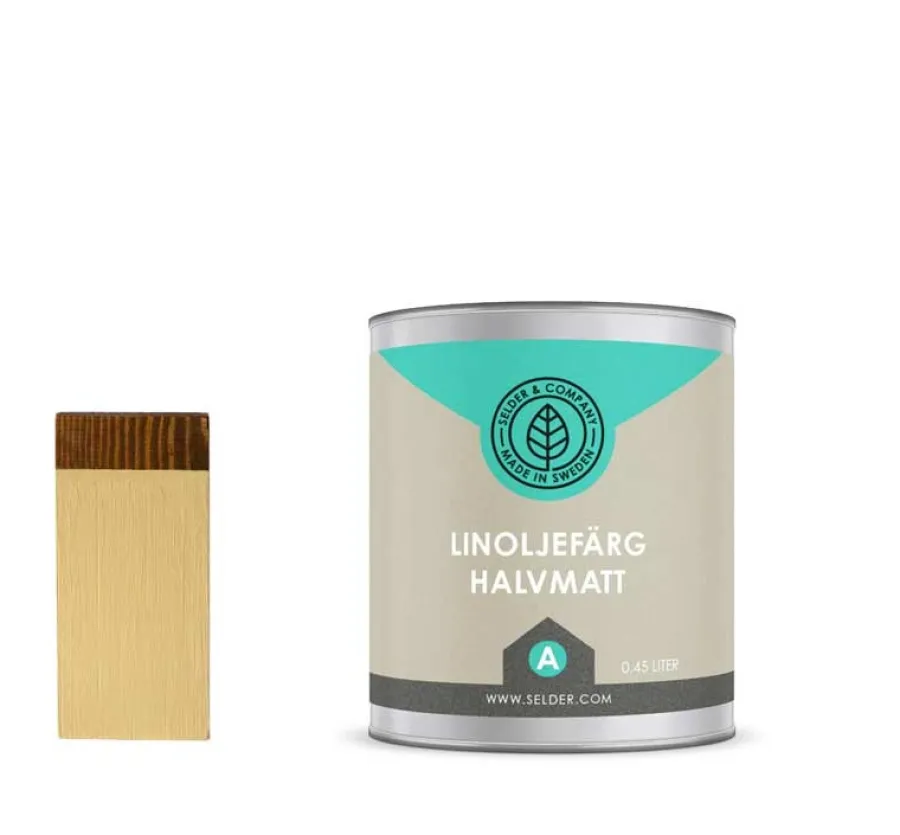 Selder & Co AB Selders Linoljefärg|Linoljefärg Selder & Co - Solblekt