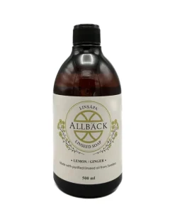 Allbäck Linoljeprodukter AB Linoljesåpa|Linsåpa - Citrus 0.5L