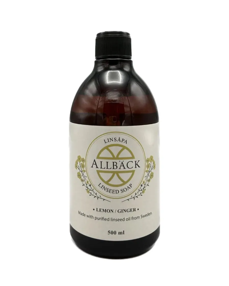 Allbäck Linoljeprodukter AB Linoljesåpa|Linsåpa - Citrus 0.5L