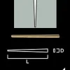 Gunnebo Fastening Systems AB Övrig List|Listspik - Gunnebo 60 mm, 15 st vit