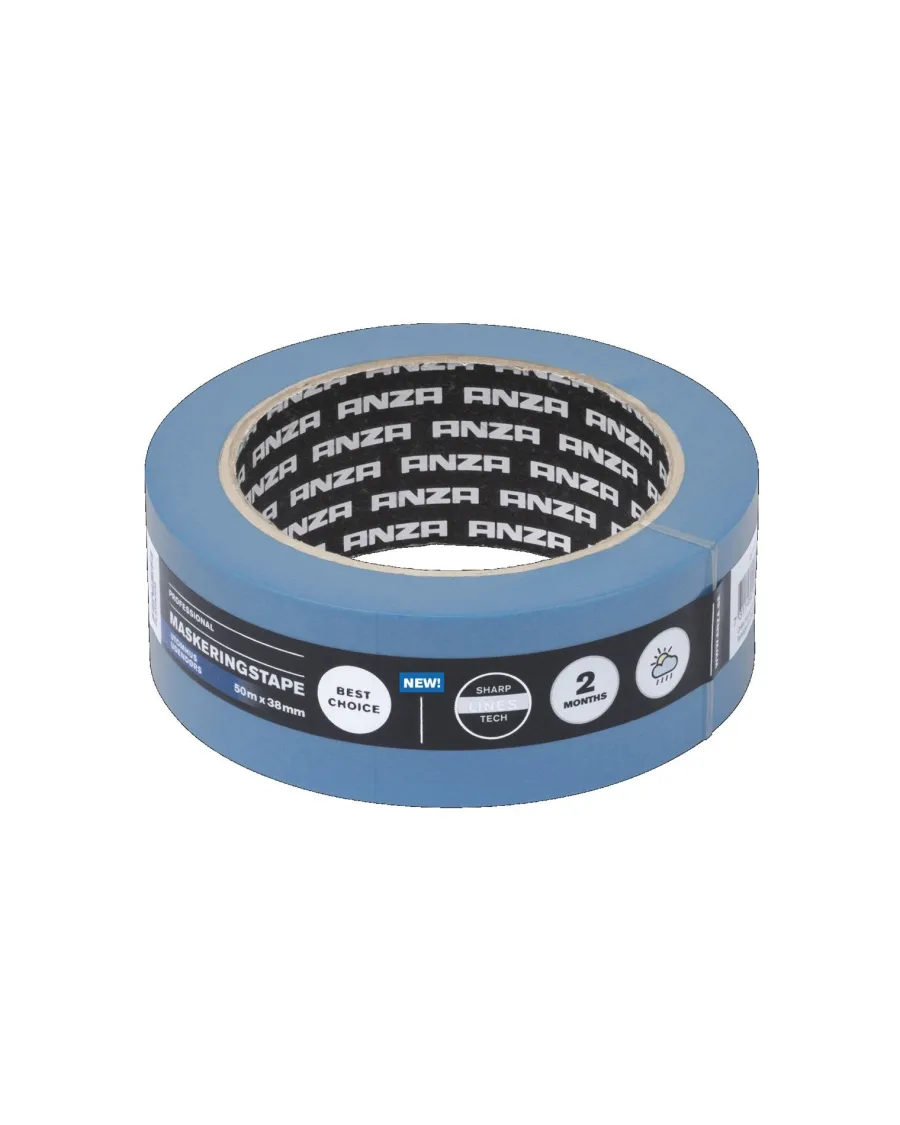 Orkla House Care AB (ANZA) Maskeringstejp|Maskeringstejp - Utomhus 38 mm