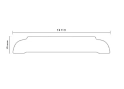 sekelskifte Provbitar - Trälister|Provbit - Foder - Liksidigt 16 x 95 mm