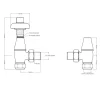 Arroll Limited Radiatorer|Ventiler & Vred|Radiatorventil termostat - Chelsea Krom