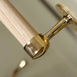 Becchetti Angelo Bal Srl Krokar|Klädhängare Av Rör|Rörhållare Mässing - Rörfäste 25 mm