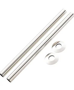 Arroll Limited Radiatorer - Tillbehör|Rörskydd/Rörmanschett till vattenrör - Nickel