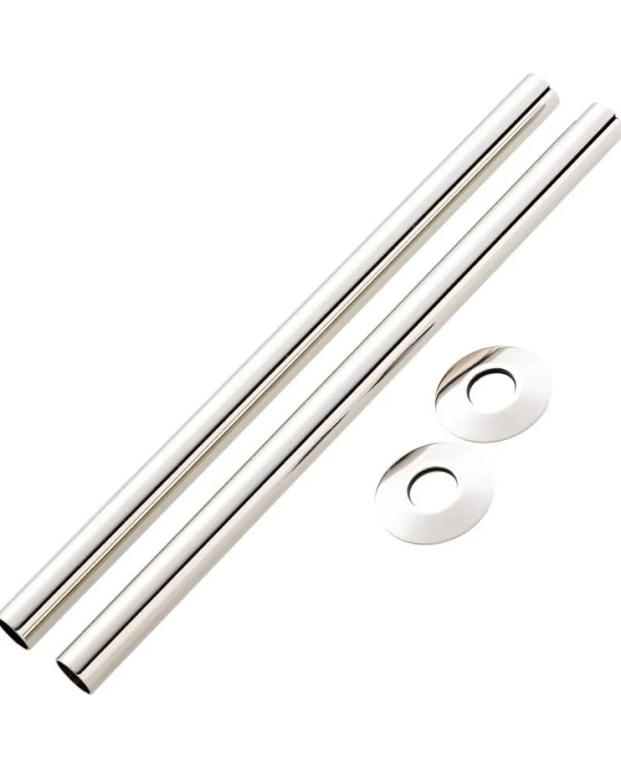 Arroll Limited Radiatorer - Tillbehör|Rörskydd/Rörmanschett till vattenrör - Nickel