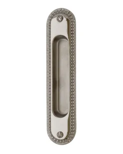 Becchetti Angelo Bal Srl Skjutdörrshandtag|Draghandtag|Skjutdörrshandtag - Sekelskifte nickel 158x36 mm