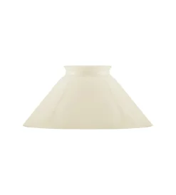 Karlskrona Lampfabrik Lampskärmar I Glas|Skomakarskärm d150 (f60/Benvit)