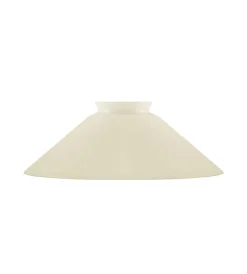 Karlskrona Lampfabrik Lampskärmar I Glas|Skomakarskärm d200 (f60/Benvit)