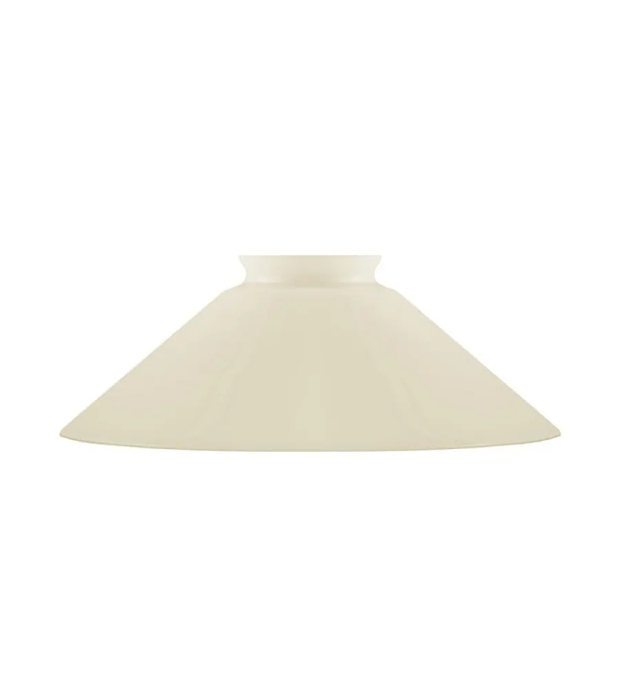 Karlskrona Lampfabrik Lampskärmar I Glas|Skomakarskärm d200 (f60/Benvit)